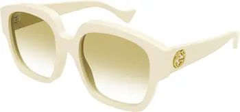 Gucci 56mm Gradient Round Sunglasses | Nordstrom | Nordstrom