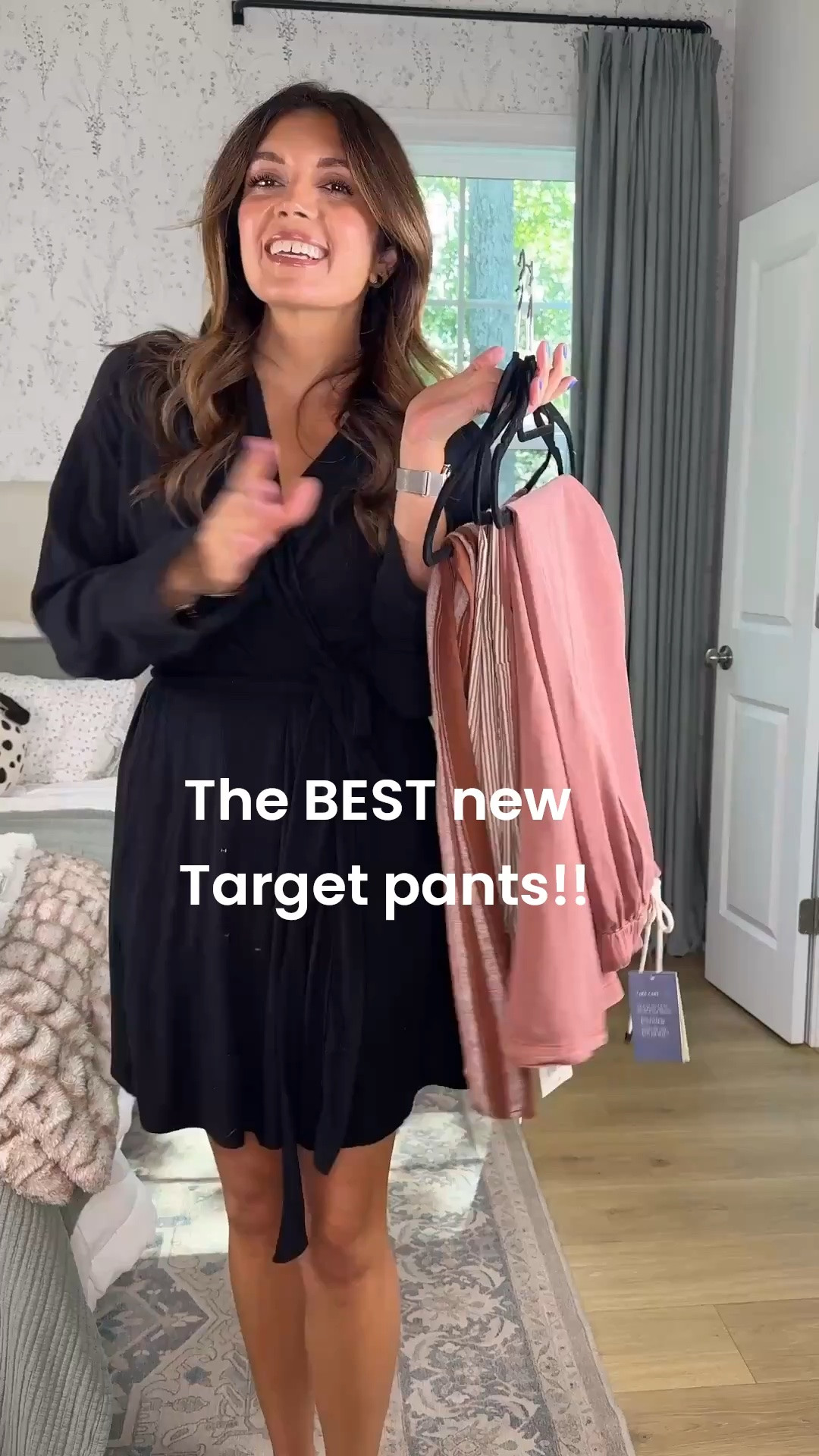 New target pants to get us ready for fall! Early fall outfit ideas for moms! I’m 5’7” and wear a size small.

#LTKOver40 #LTKTall