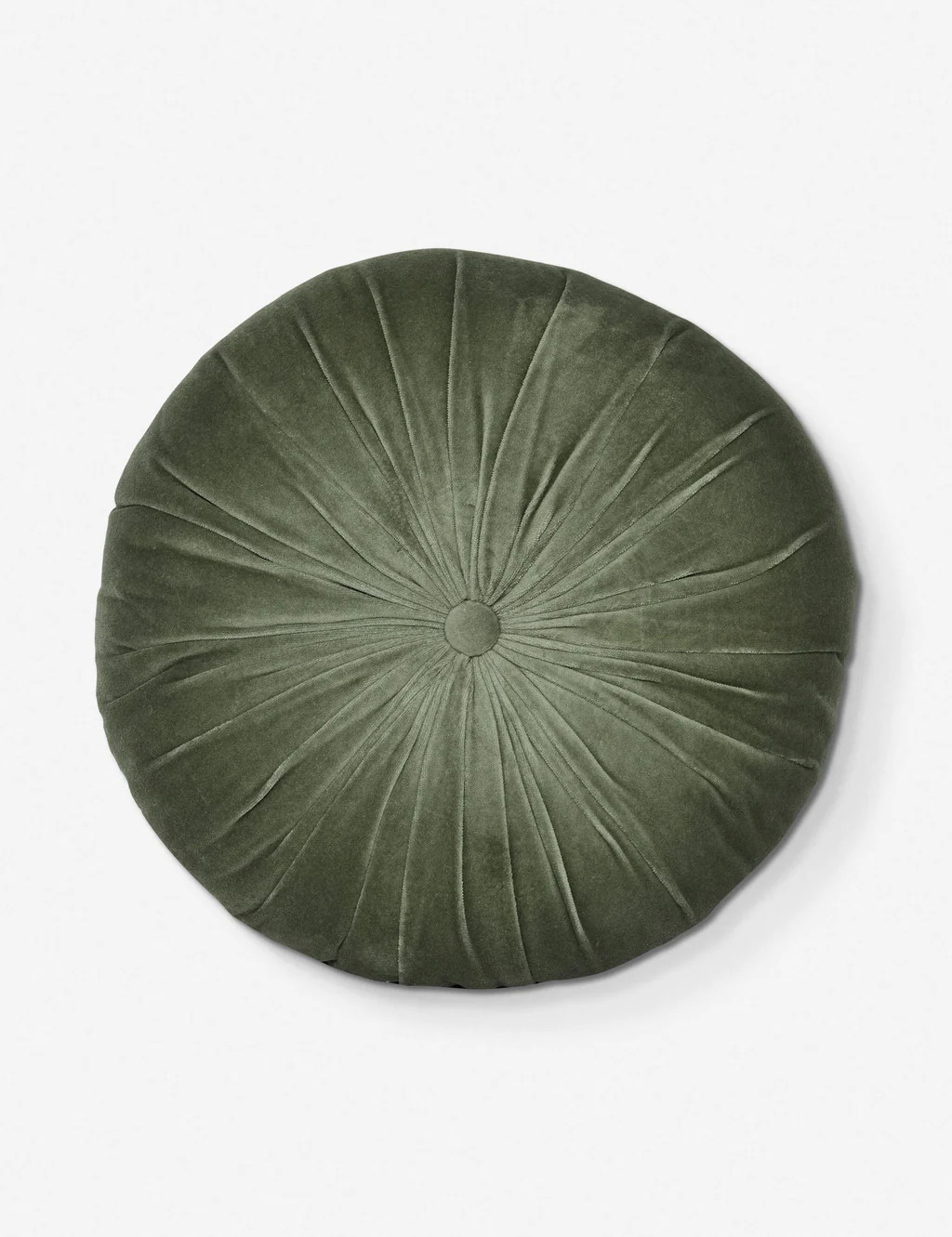 Monroe Velvet Round Pillow | Lulu and Georgia 