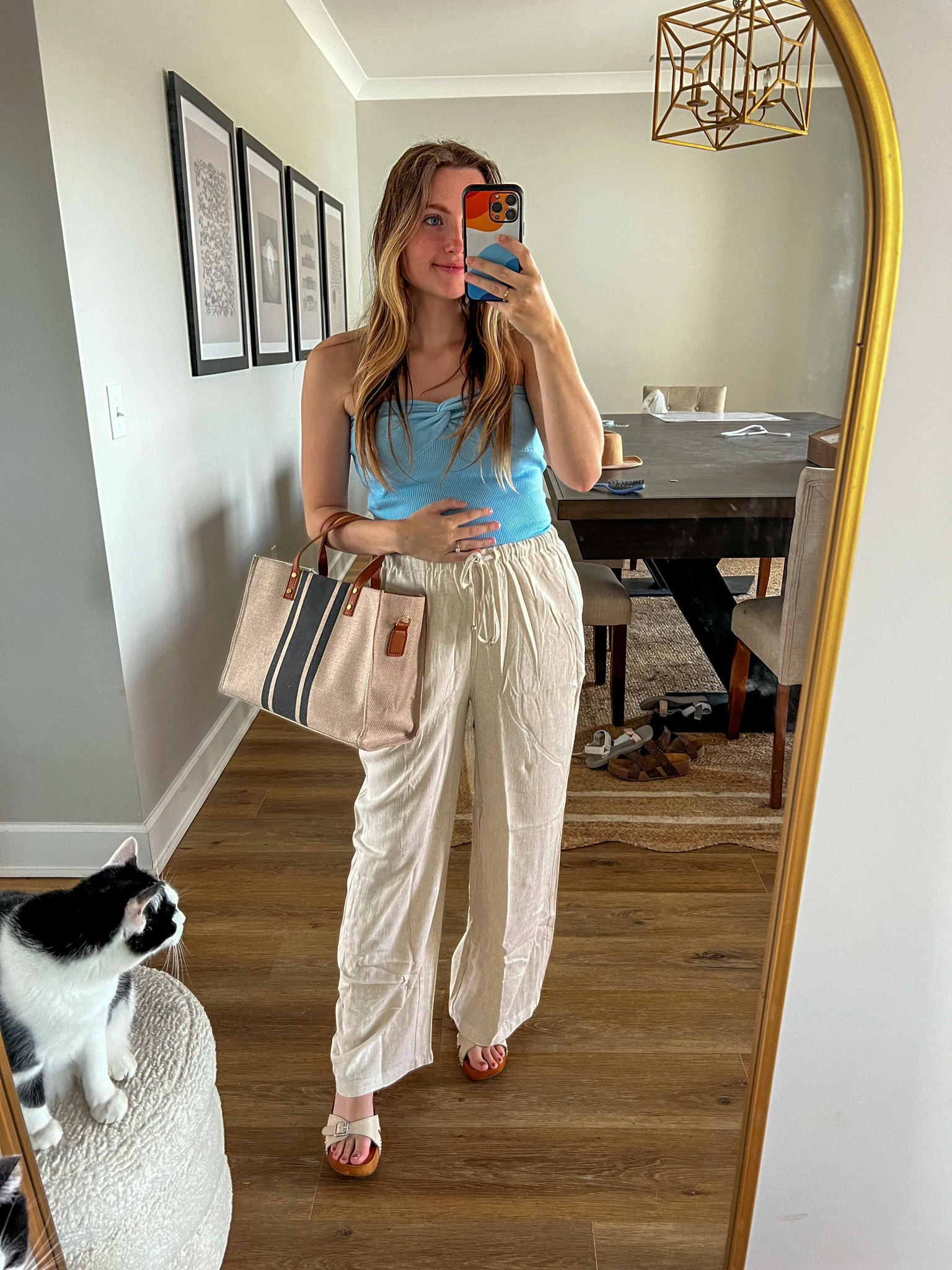 Summer OOTD! All from Amazon, wearing smalls in everything. 
Resort wear. Beach outfit, beach fashion, beach style, resort outfit, tube top, summer outfit, casual summer ootd, what I wore, found it on amazon, amazon fashion, amazon summer outfit, linen pants, cruise, cruise outfit inspo.
#cruiseoutfit #summeroutfit #ootd #resortwear 

#LTKtravel #LTKfindsunder50 #LTKSeasonal