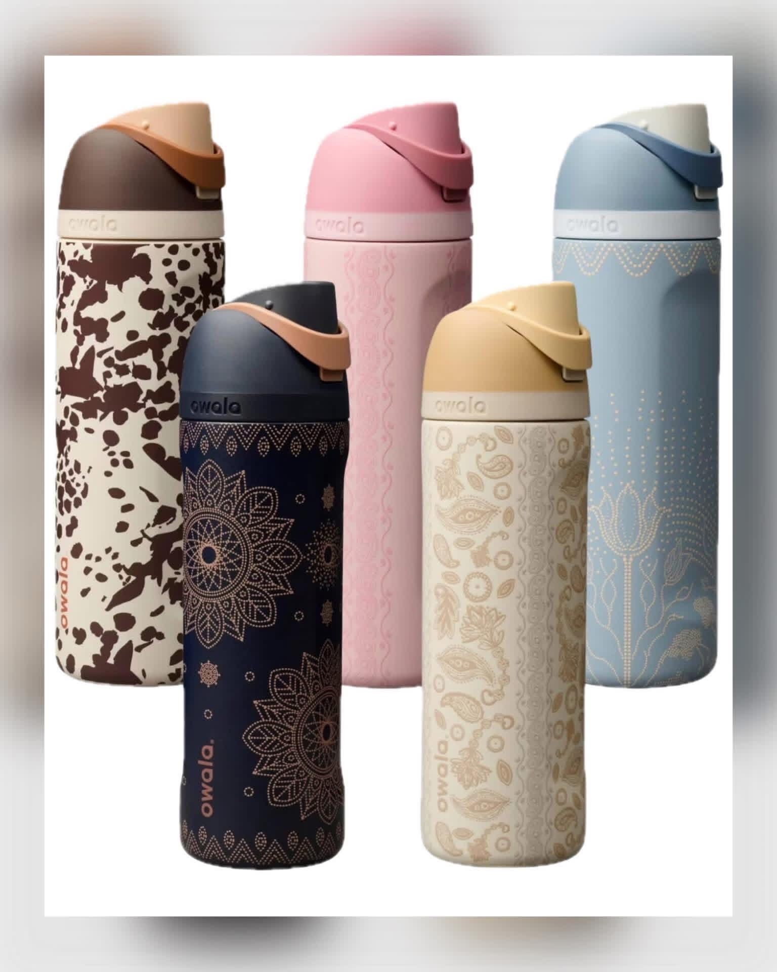 Restocked! The new Western inspired Owala Water Bottles are back at the moment! 🤠 Target is exclusively carrying these, and they’re only available in limited quantities so definitely grab while you can! So fun!

#LTKSeasonal #LTKActive #LTKHome