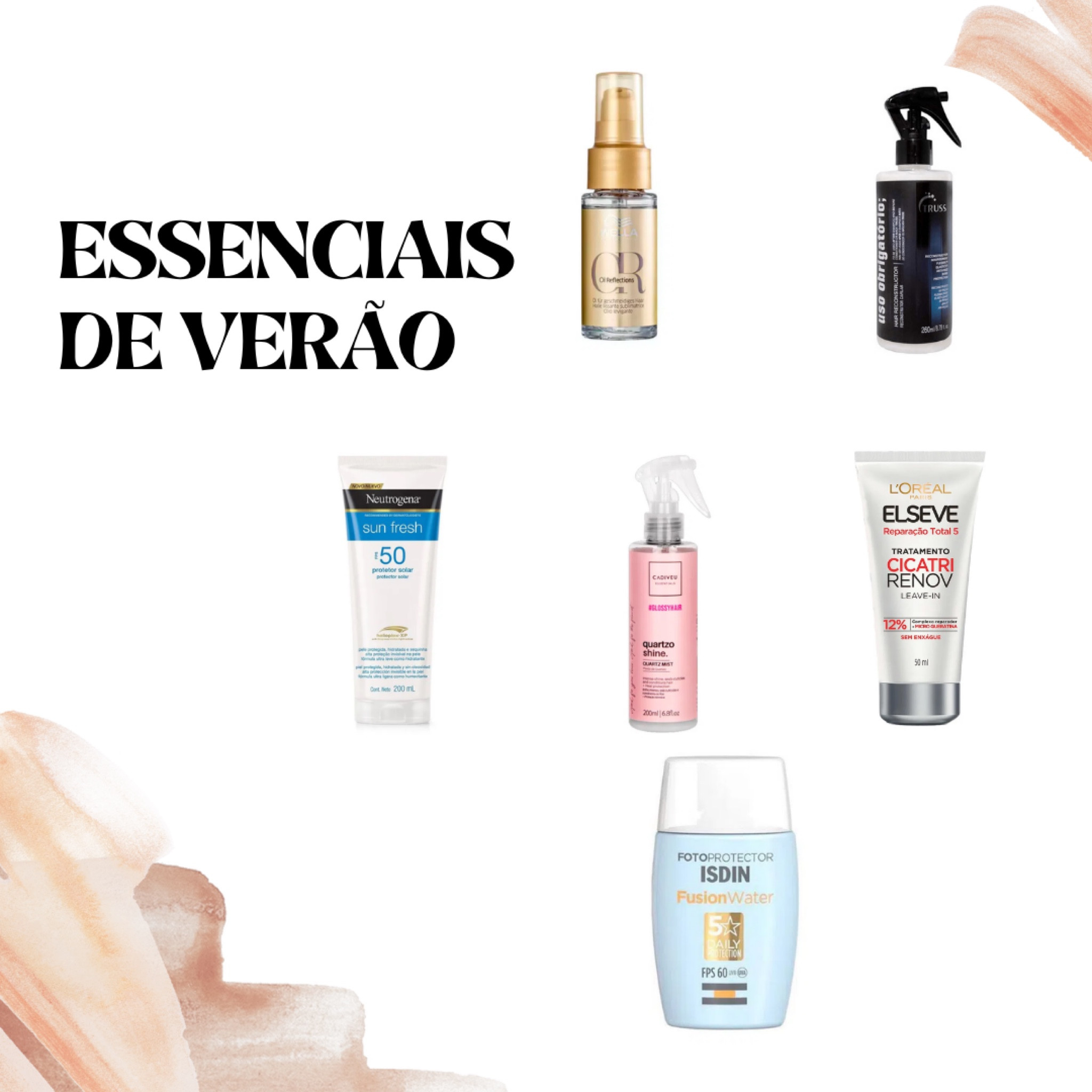 Meus essenciais de verão. 

#LTKstyletip #LTKtravel #LTKbeauty