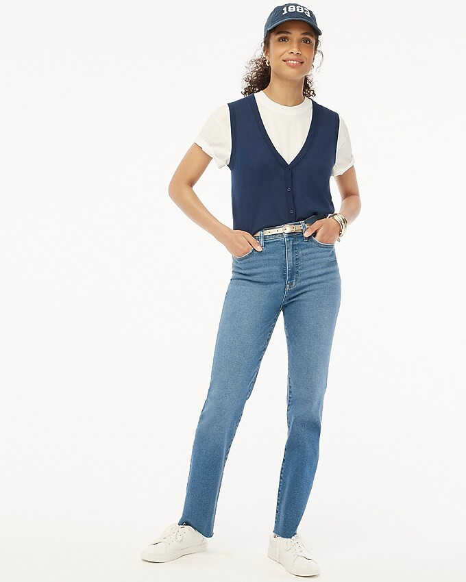 Button-front sweater-vest | J.Crew Factory
