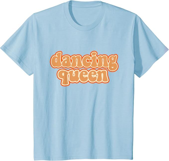 Dancing Queen Shirt Vintage Dancing 70s T-Shirt T-Shirt | Amazon (US)