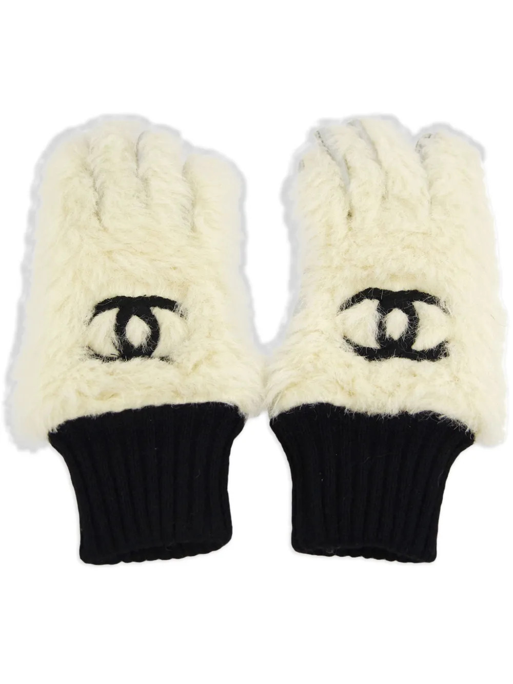 1990-2000 fur gloves | Farfetch Global