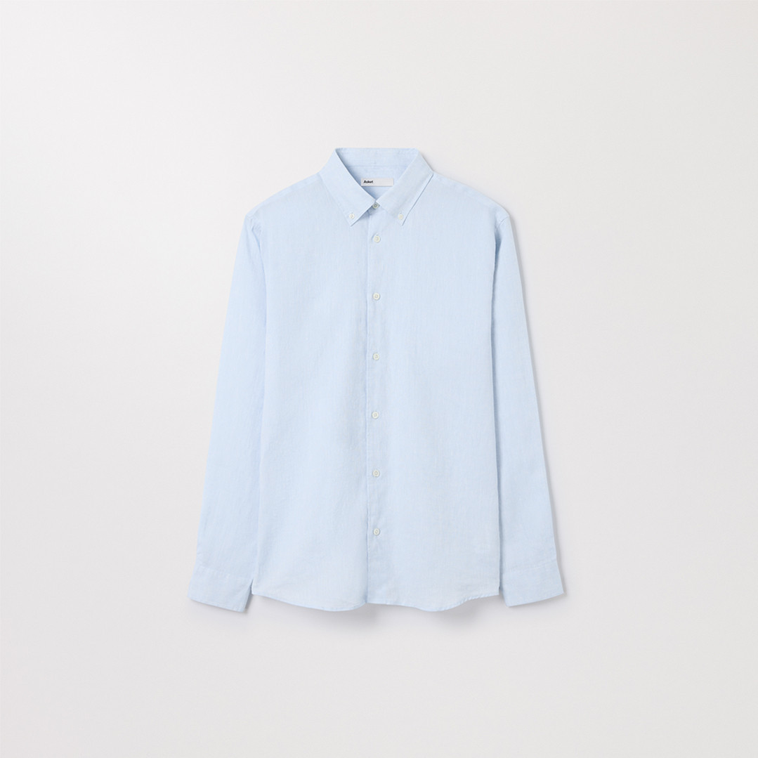 The Linen Shirt Light Blue | ASKET