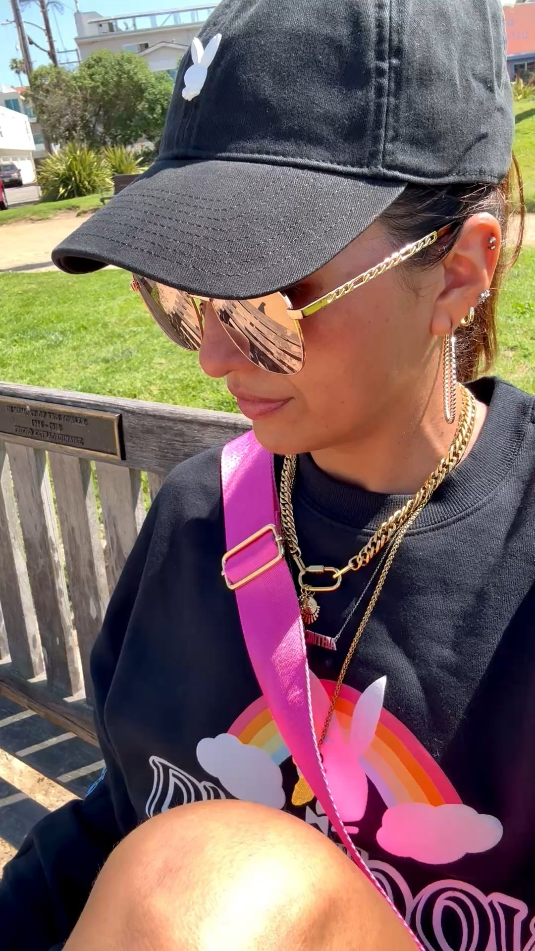 Your new favorite off-duty look 🖤 
Obsessed with my current Playboy favs 🖤 From the iconic sweatshirt to the 1953 sweatshorts, the cutest hats, and this velour set… every piece is such a statement. Effortless, comfy, and cool-girl approved—perfect for lounging, errands, or elevating your casual style. These are the pieces you’ll keep reaching for ✨ #LTKStyle #LTKFinds


playboy clothing women, playboy sweatshirt outfit, 1953 sweatshorts, playboy velour set, matching velour tracksuit women, casual streetwear outfit women, comfy loungewear set, trendy athleisure outfits, statement casual pieces, oversized sweatshirt outfit, cute lounge sets women, everyday casual outfits, spring lounge outfits, cool girl style outfits, hat outfit styling

#LTKootd #LTKmomlife #LTKOver40