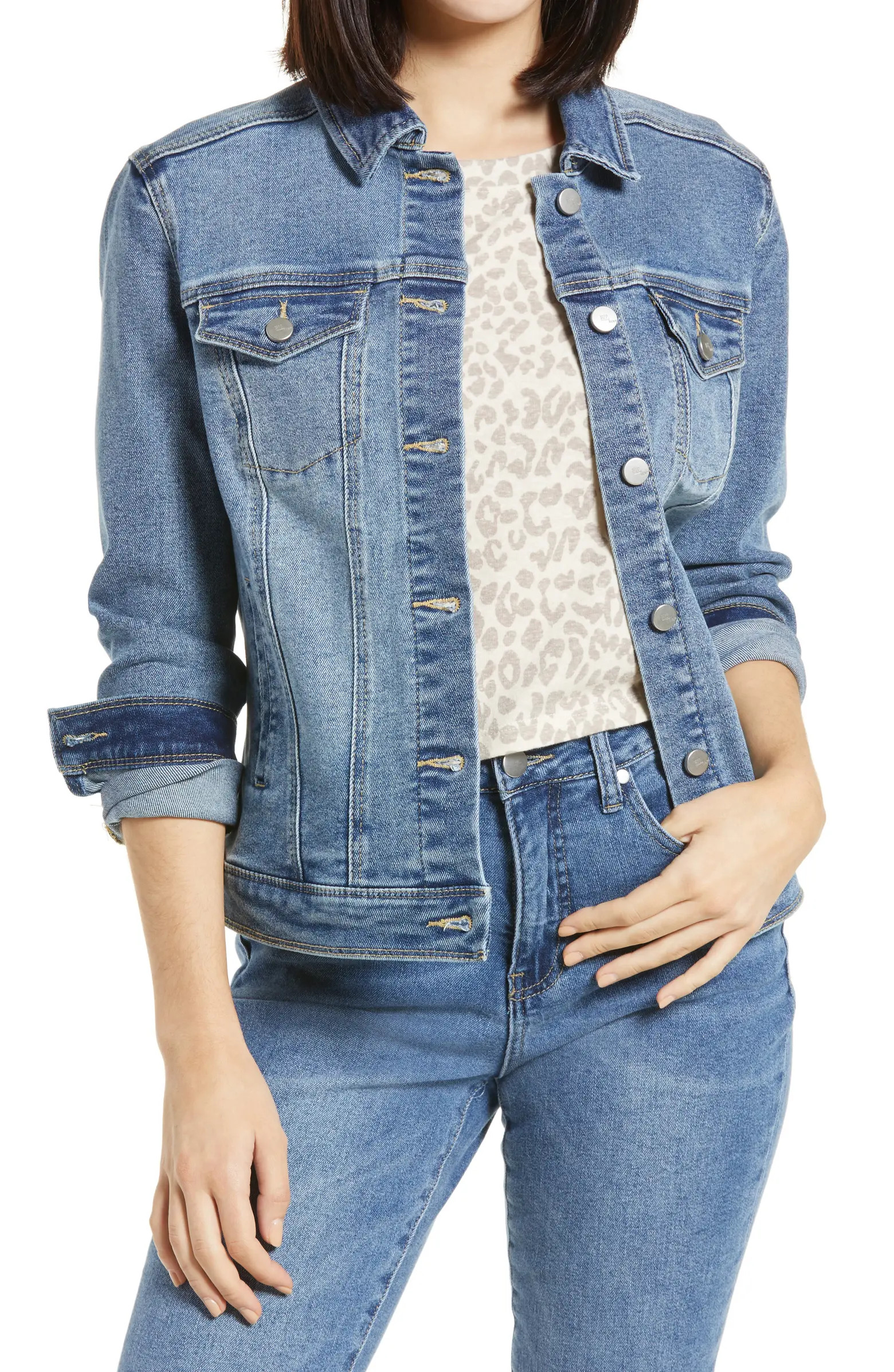 Re:Denim Recycled Denim Trucker Jacket | Nordstrom