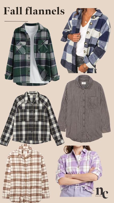 Fall flannels
Midsize fall fashion 

#LTKstyletip #LTKmidsize #LTKSeasonal