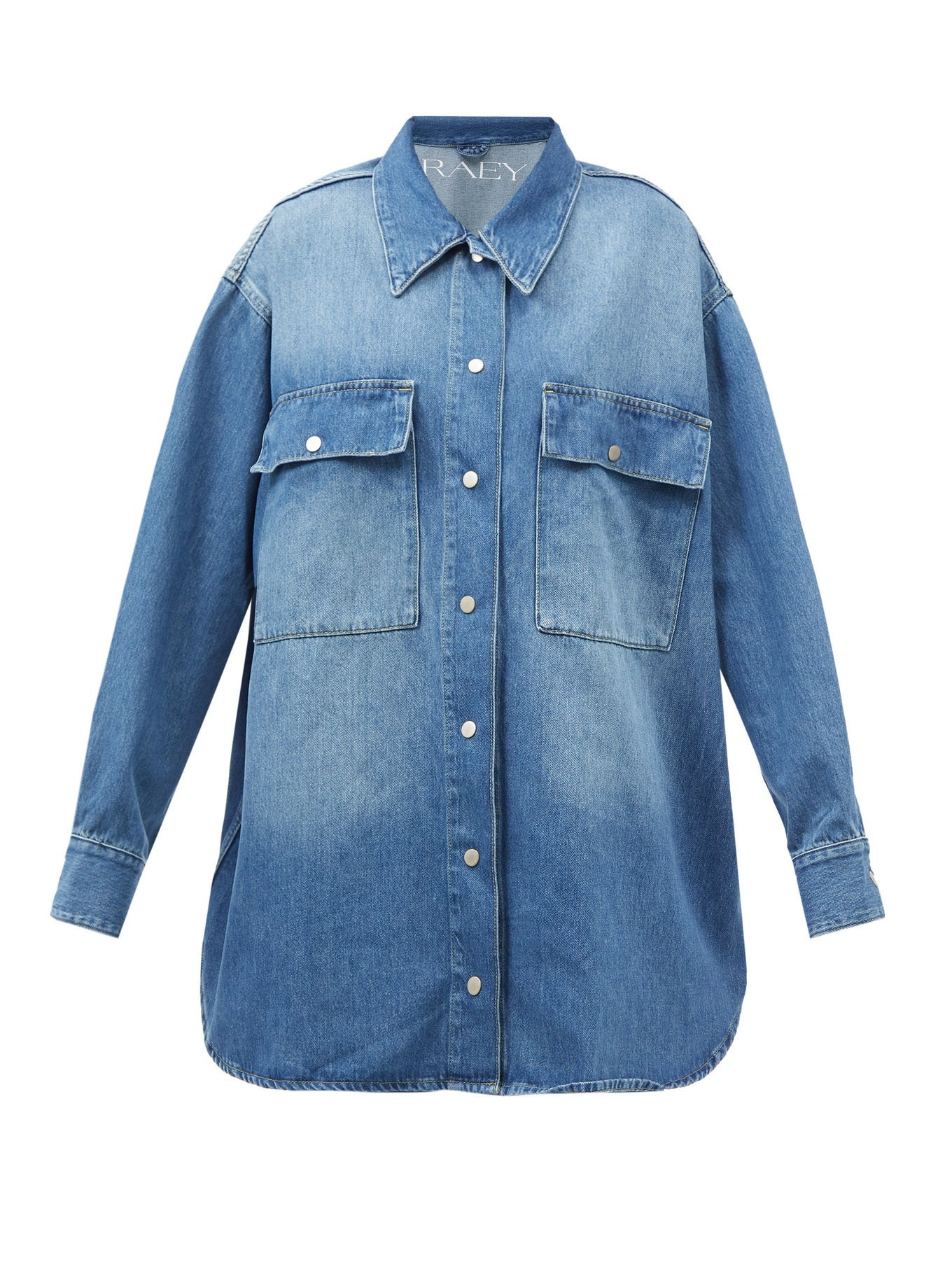 Oversized denim shirt | Raey | Matches (UK)