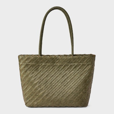 Woven Tote Bag - A New Day™ Green | Target