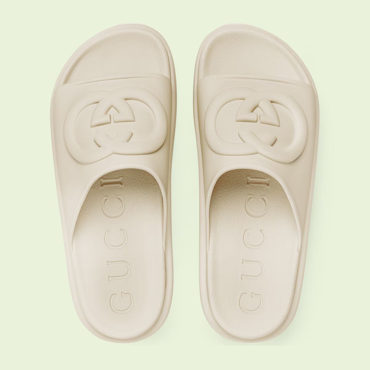 Gucci Women's slide with Interlocking G | Gucci (US)