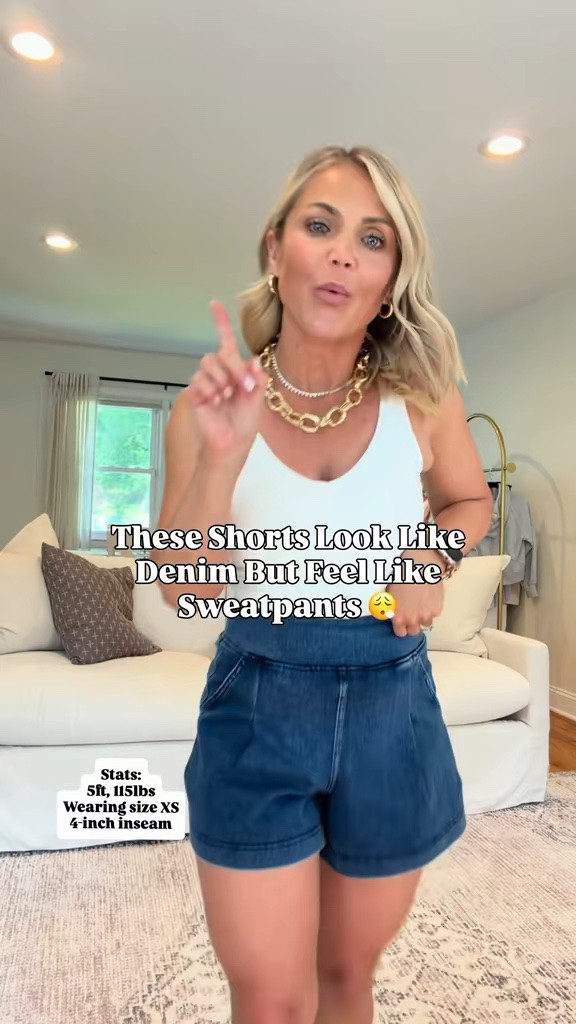 Denim shorts that feel like sweatpants shorts? Yes, please!! Fit true to size, I’m wearing a XS in 4inch inseam.
🌟Make sure to use my discount code: styled8 for 20% off full price items

Super code: styled9 gets you
10% off $120 OR 12% off $150, Stackable with ALL sitewide deals (All items on the US website)

Halara, jeans shorts, sweatpants jeans, summer outfits, summer style, petite fashion midsize fashion

#LTKPetite #LTKMidsize #LTKSeasonal