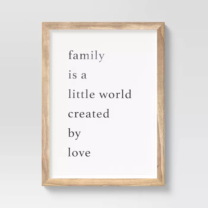 16" x 20" Family Framed Wall Art - Threshold™ | Target
