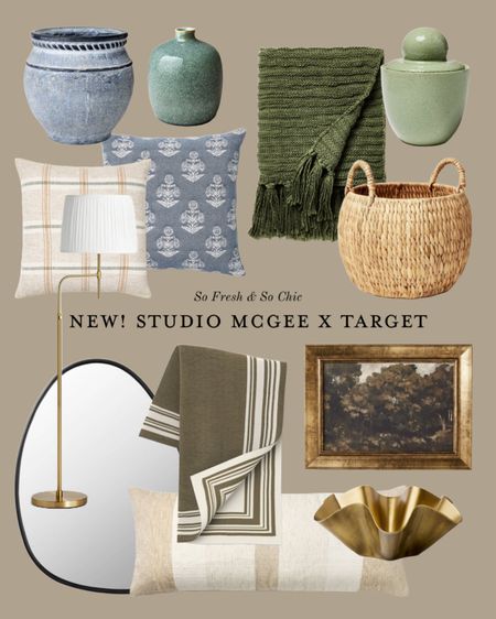 Warm Spring colors home decor - new from Studio McGee at Target!
-
Studio McGee home decor - target home decor - pond mirror - irregular mirror black frame - olive green reversible throw blanket - vintage trees framed art - affordable art -large woven basket - blue block print throw pillow - plaid throw pillow - blue planter pot - textured planter pot - reactive glaze bud vase - green candle with lid - brass floor lamp - brass wavy ruffled bowl - oversized lumbar throw pillow neutral - olive green woven chunky throw blanket - transitional decor - living room decor - bedroom decor 

#LTKfindsunder50 #LTKfindsunder100 #LTKhome