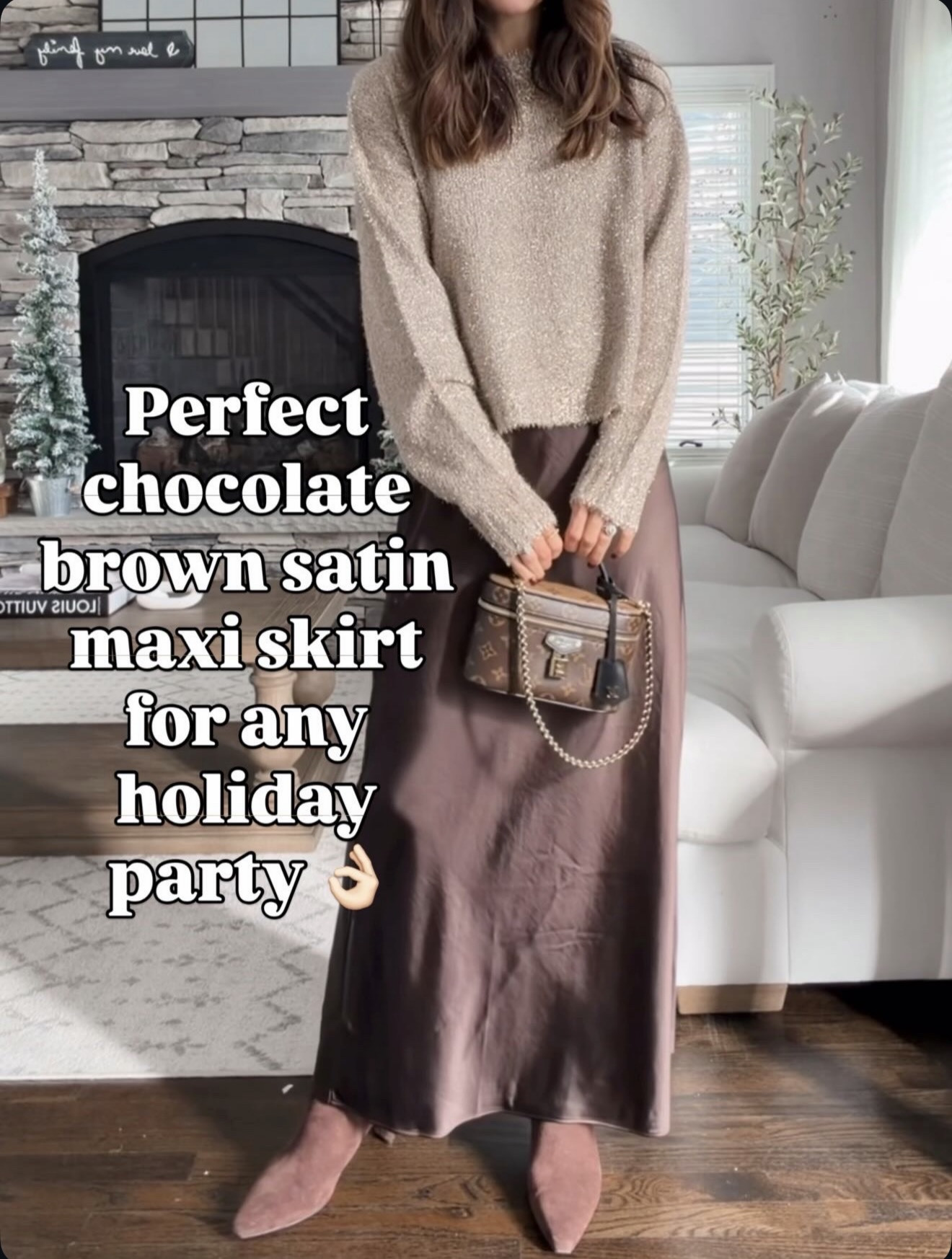 A chocolate brown satin maxi skirt that works for holidays and everyday outfits ✨ 🔗⬇️

#LTKOver40 #LTKHoliday #LTKSeasonal