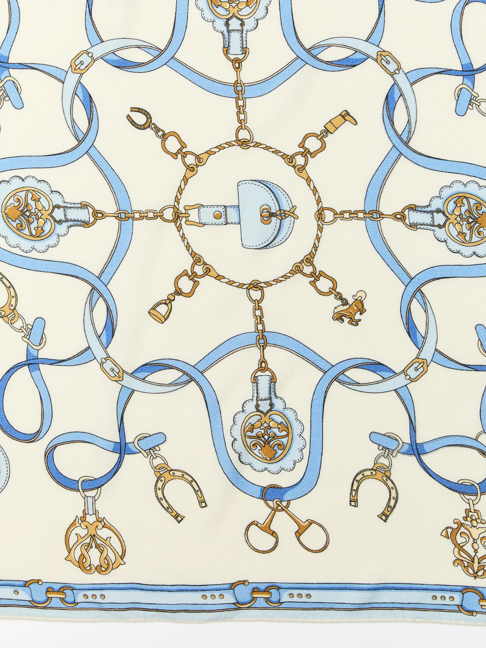 Sarita Scarf in Fairfax Crest Corner | J.McLaughlin