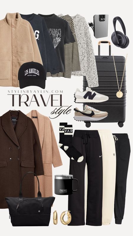 Outfits of the Week- Travel Style, casual style, airport outfit, outfit inspo, fall style, StylinByAylin 

#LTKfindsunder100 #LTKstyletip