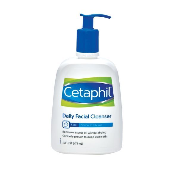 Cetaphil Normal to Oily Skin Daily Facial Cleanser - 16oz | Target