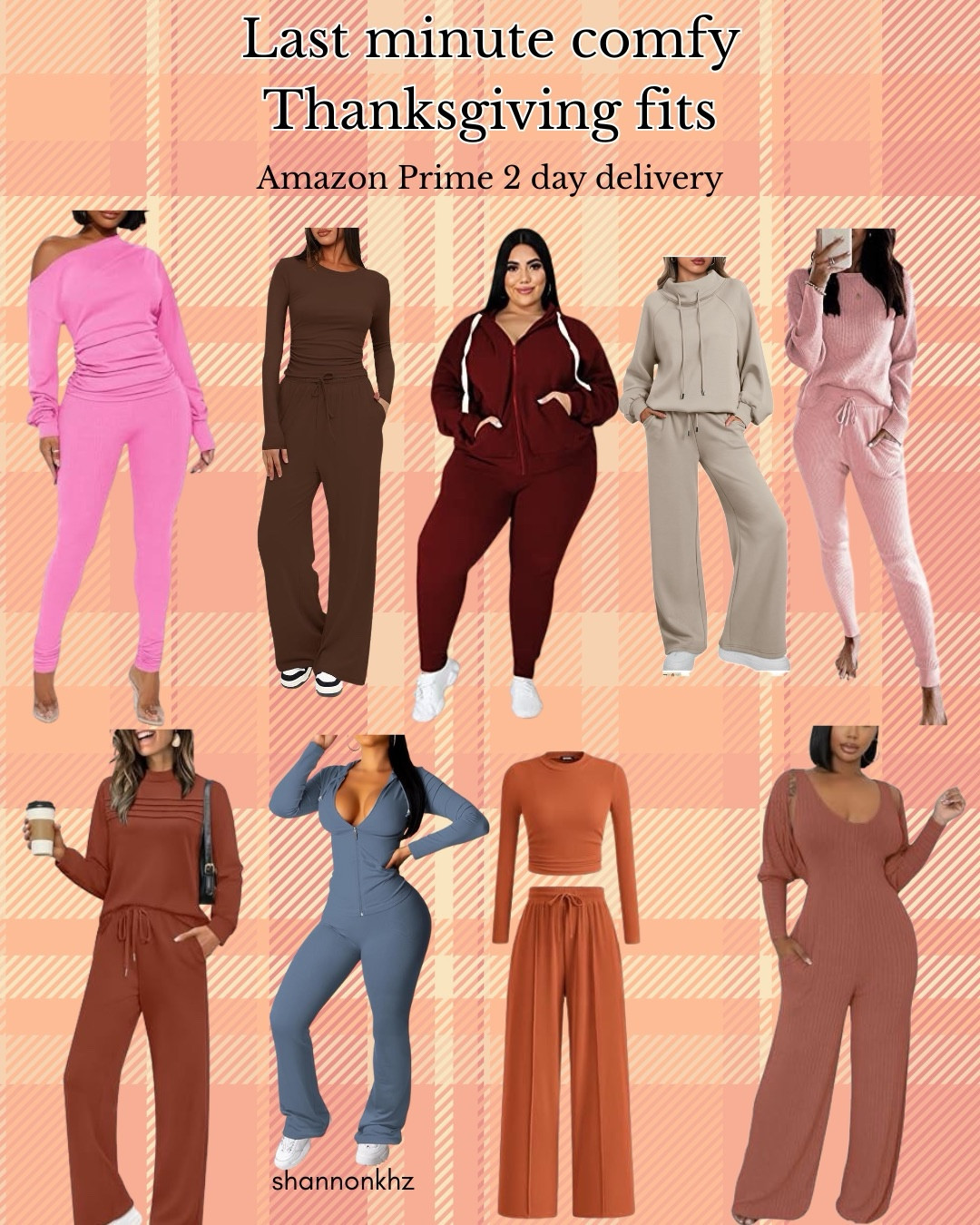 Thanksgiving vibes for every personality. Rich Auntie, Cool Cousin, or Bougie on a Budget… which one are you this year? All Prime delivery and super affordable.

thanksgiving outfits
amazon outfit ideas
rich auntie outfit
cool cousin vibe
bougie on a budget
two piece fall set
amazon knit set
casual fall outfit
holiday outfit ideas
ltk amazon finds


#LTKPlusSize #LTKootd #LTKHoliday