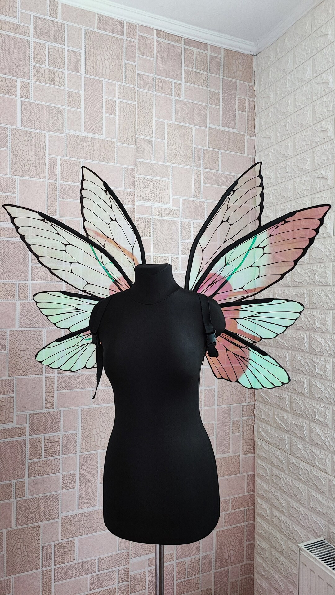 Iridescent Fairy Wings, Wings for Adults, Rainbow Wings, Butterfly Wings, Magic Wings, Elf Wings ... | Etsy (US)