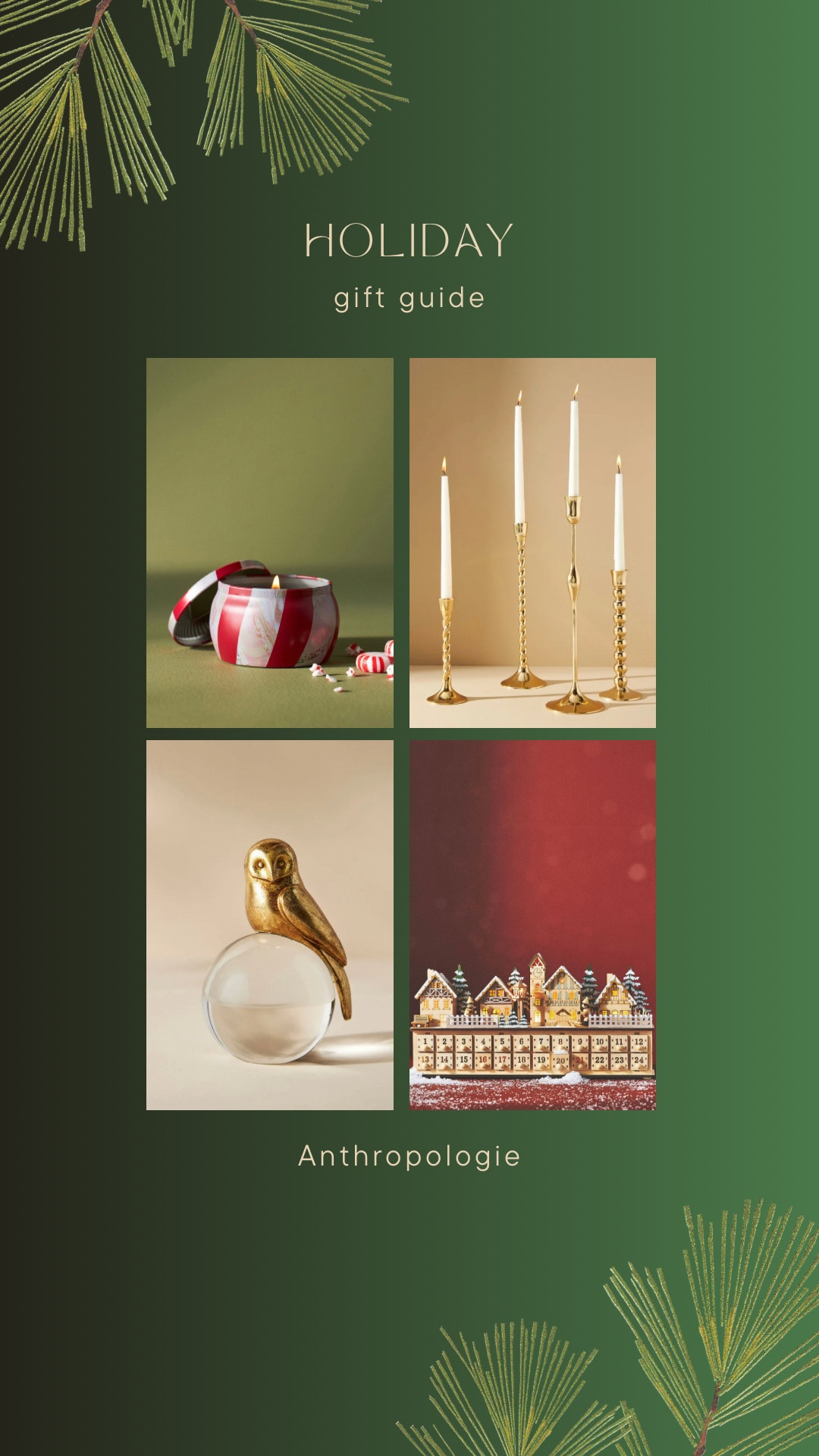 Anthropologie Holiday Gift Guide✨

Get 30% off full-priced items and an additional 40% off sale items for Black Friday, now!

#LTKCyberWeek #LTKHoliday #LTKGiftGuide