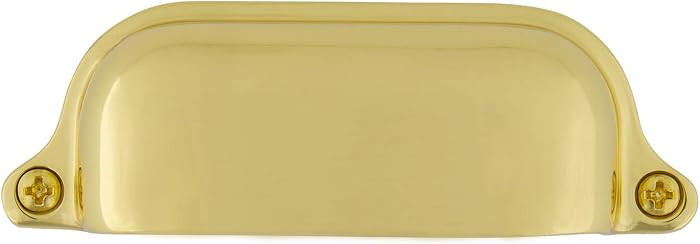 Nostalgic Warehouse Cup Pull Farm Large in Unlacquered Brass | Amazon (US)