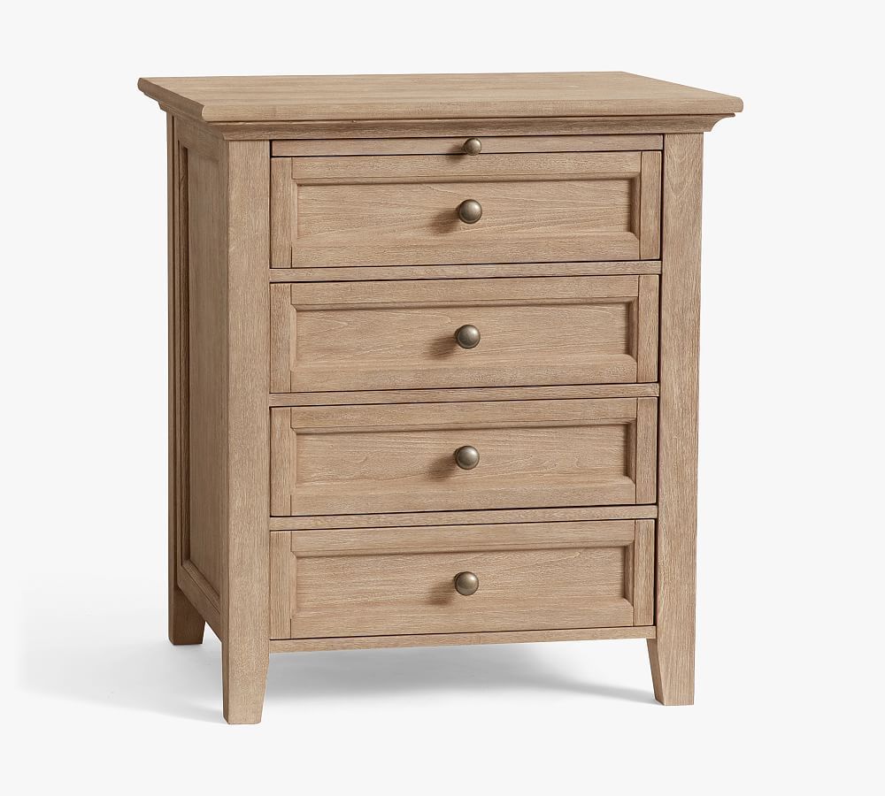 Hudson 26"" 4-Drawer Nightstand, Seadrift | Pottery Barn (US)