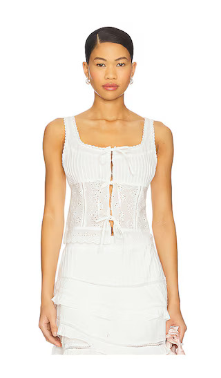Kensley Top in White | Revolve Clothing (Global)