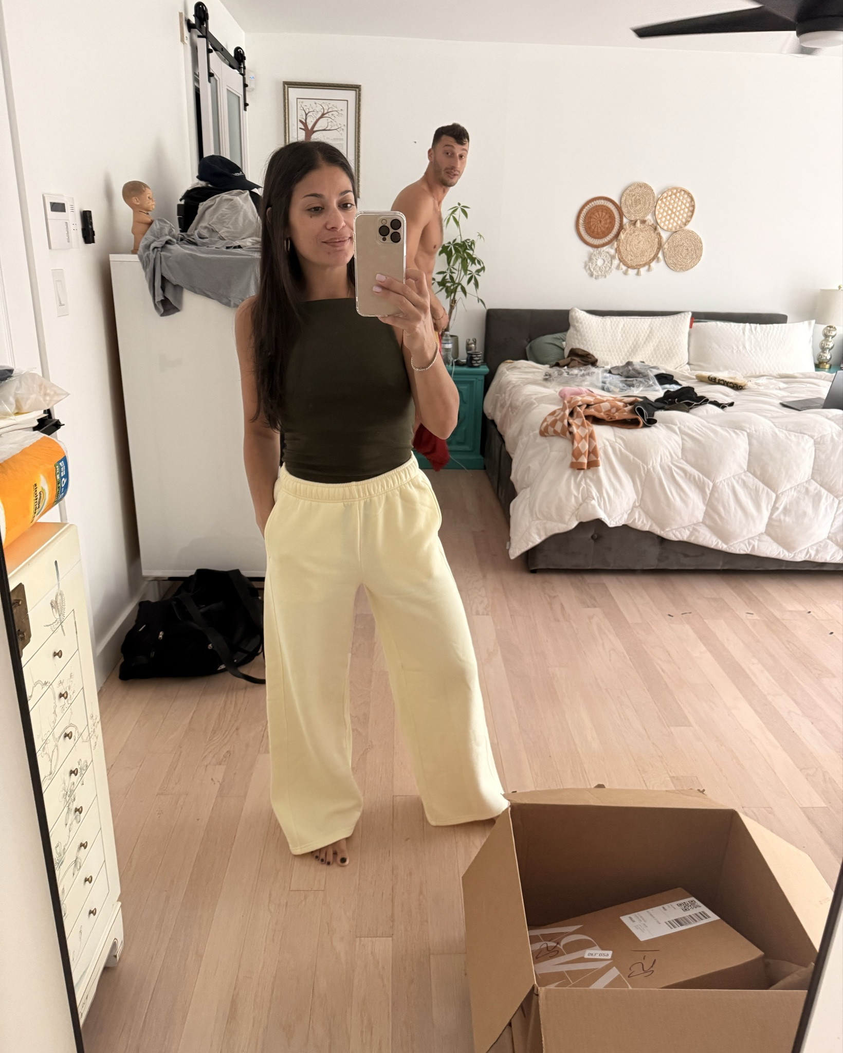 The comfiest outfits you never knew you needed but requested the details 🫶🏼

*I got the short version for the pants* 


#LTKSaleAlert #LTKFindsUnder50 #LTKActive