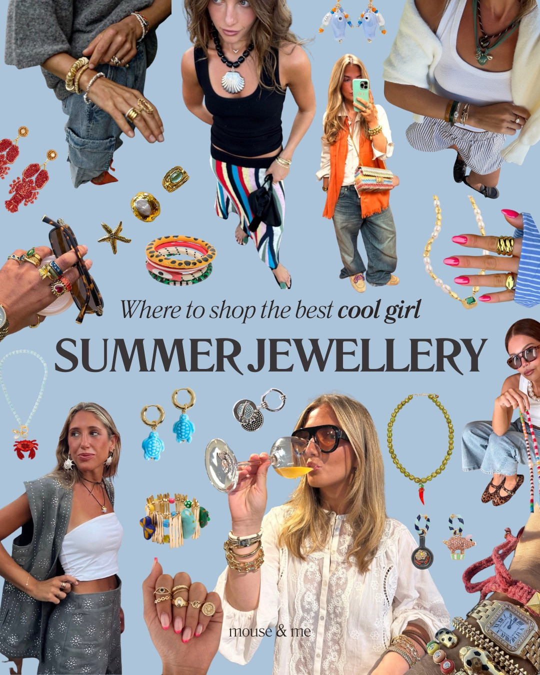 Fun jewellery only 🦐🩵✨💍🐚💘

As you can see, we’re obsessed with sea-themed jewels atm, mismatch earrings, beaded jewels & lots and lots of colour 😻

Comment LINKS to shop the edit 👇

Photo credits @pinterest @ericabarryy 

#jewellery #colourfuljewellery #coolgirl #summerjewellery #summeraesthetic

#LTKuk #LTKsummer