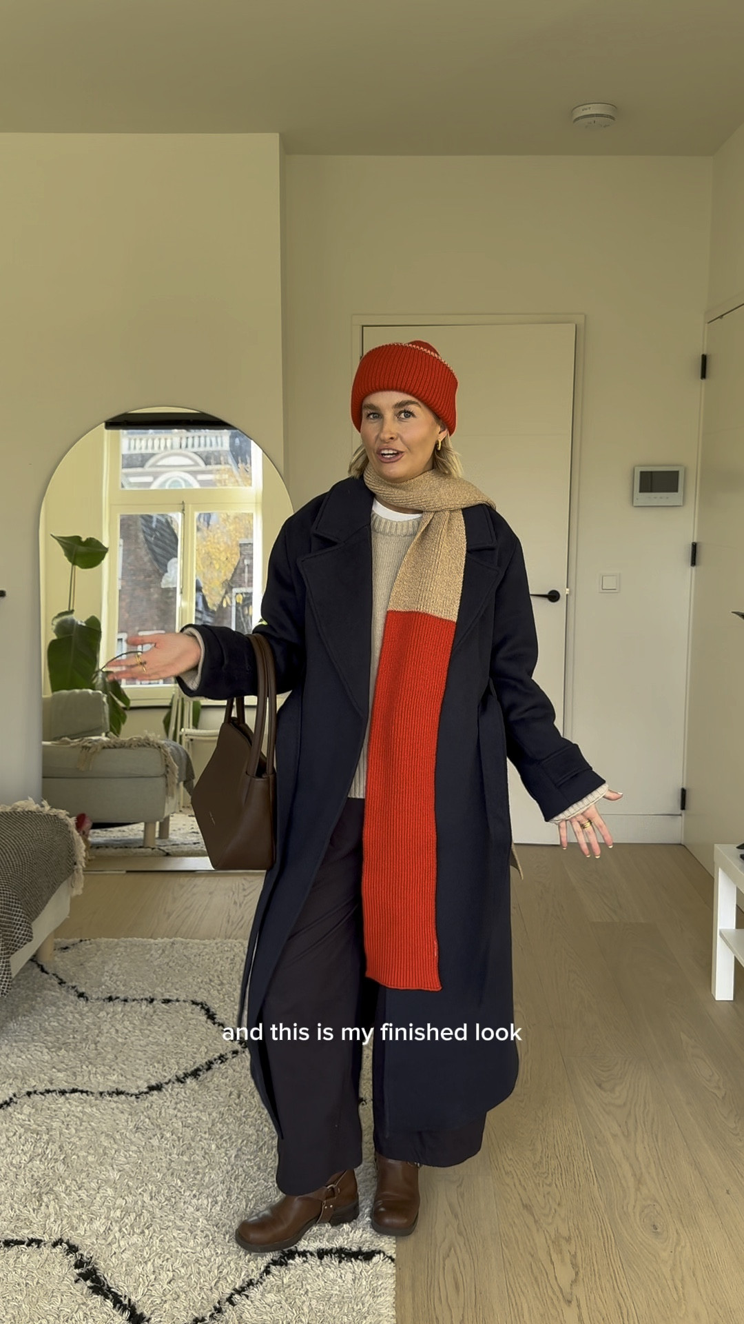 How to layer for winter without looking bulky and how to style an outfit around cute winter accessories!

Heat tech thermals: UNIQLO (M in both)
Hate & scarf: CLÒIMH 
Navy wool coat: Aligne (EU38)
Navy trousers: cos (EU36)
Brown biker boots: Stradivarius (old)
Beige jumper: H&M (M)
Brown bag: status anxiety 

#LTKeurope #LTKwinter #LTKuk