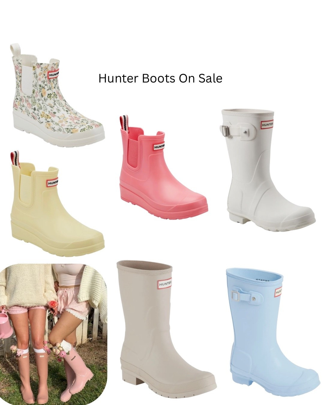 Hunter rain boots on sale 


•cottage core •gardening •girly •aesthetic •hunter boots 

#LTKootd #LTKdayinmylife #LTKSpringSale