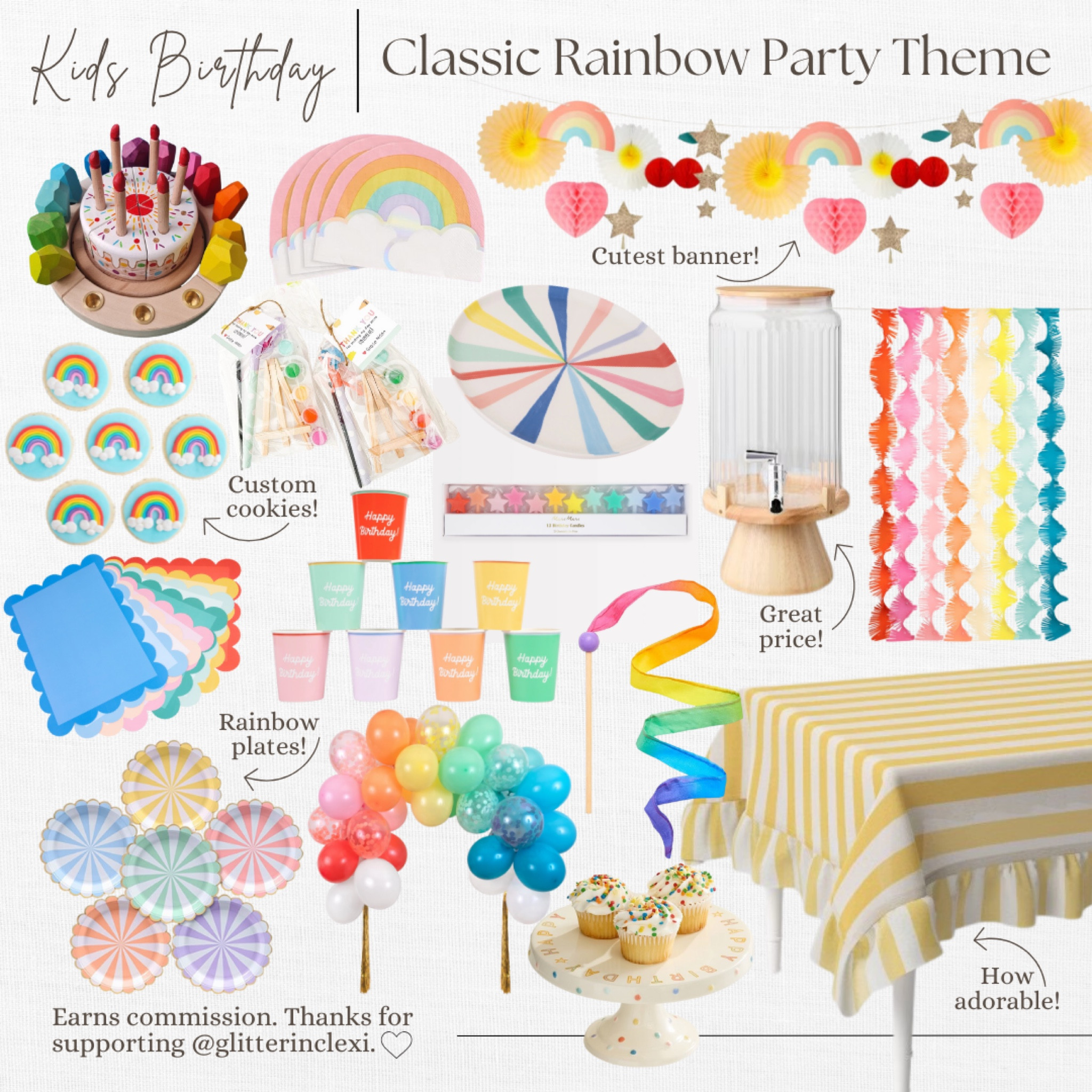 Classy rainbow birthday party theme

#LTKFindsUnder50 #LTKStyleTip #LTKSeasonal