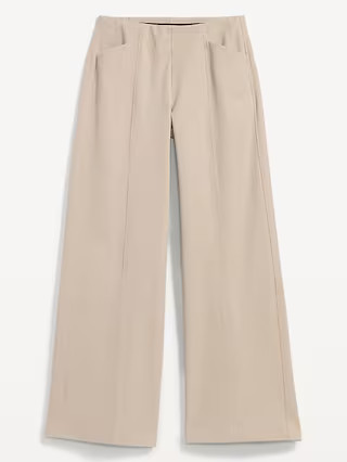 High-Waisted Pull-On Pixie Super Wide-Leg Pants | Old Navy (US)