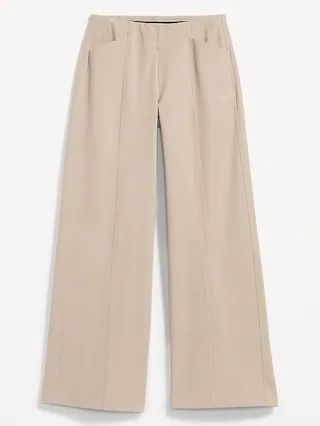 High-Waisted Pull-On Pixie Wide-Leg Pants for Women | Old Navy (US)