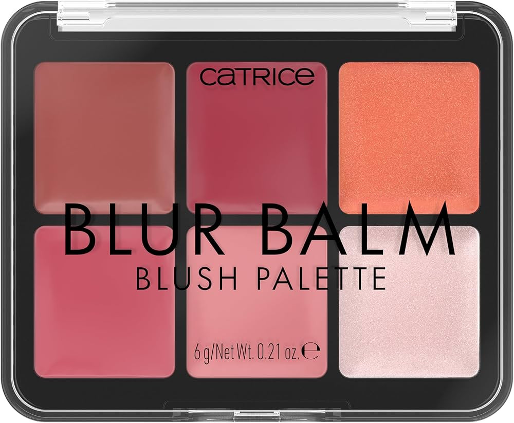 Catrice Blur Balm Blush Palette | 6-in-1 Blurring Flush & Highlighter Makeup | Balm-to-Powder For... | Amazon (US)