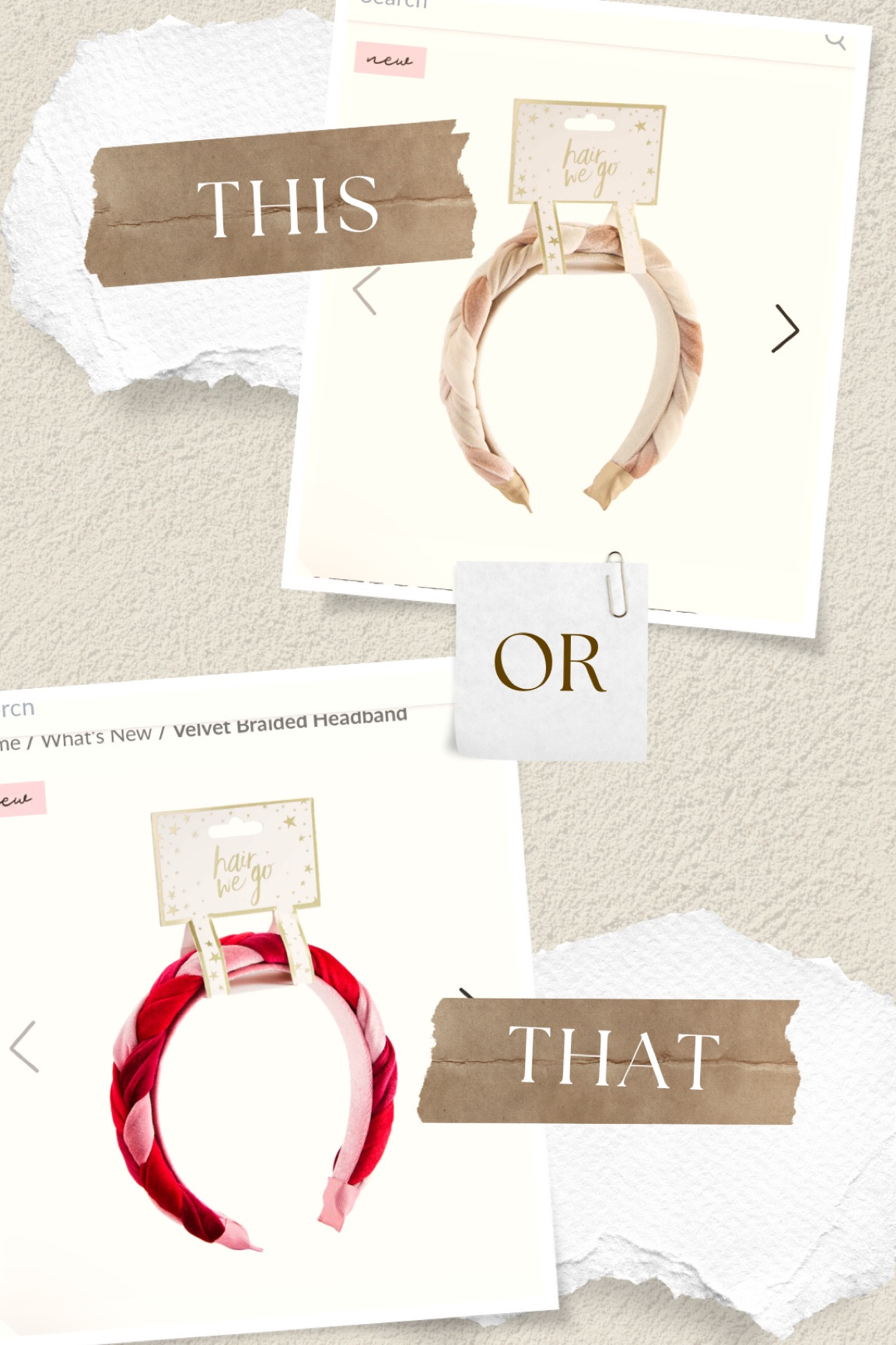 The prettiest velvet headbands for Valentine’s Day, I’d wear the neutral one all year long too! So fun and these are actually super comfortable to wear!

#LTKunder50 #LTKFind #LTKSeasonal