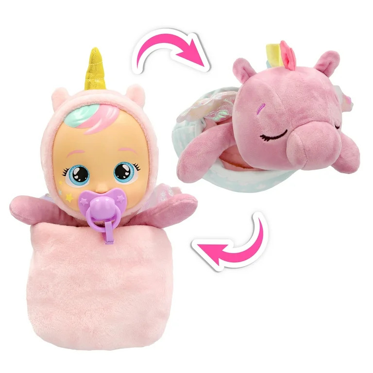 Cry Babies Goodnight Friends Luna & Poppy 11.8" Sleepy Time Baby Doll, light up wings, lullabies ... | Walmart (US)