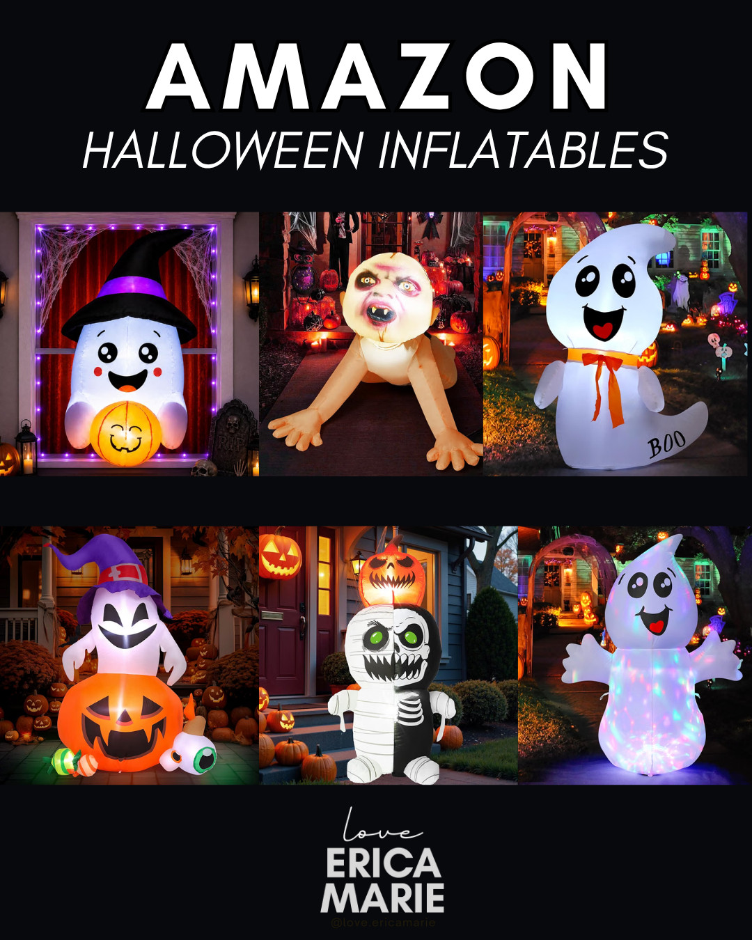 Halloween will be here before you know it! Get a head start on your yard decorations and grab these fun, spooky outdoor inflatables now before the best ones sell out.

#HalloweenInflatables #HalloweenDecor #SpookySeason #YardDecor #HalloweenYard #OutdoorDecor #FallAesthetic 

 #LTKSeasonal #LTKHome #LTKSaleAlert