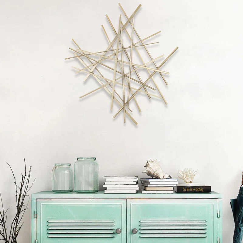 Abstract Bar and Panel Wall Décor | Wayfair Professional