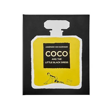 Coco &amp; The Little Black Dress Leather-Bound Book | West Elm (US)
