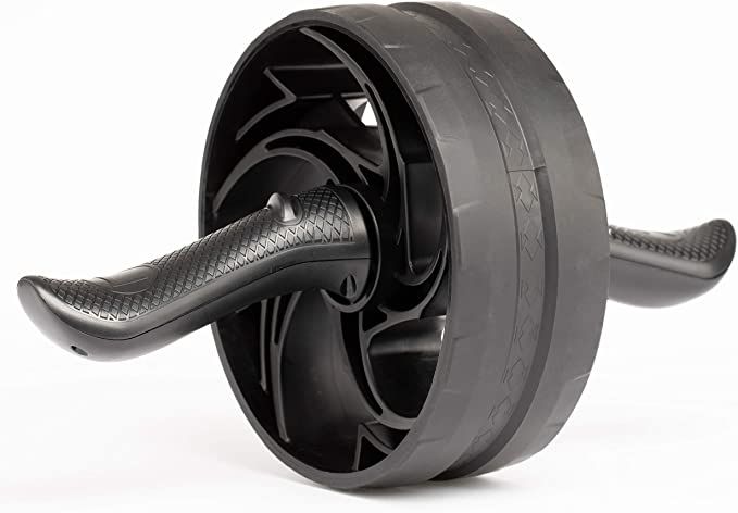Amazon Basics Abdominal and Core Exercise Workout Roller Wheel - 13 x 8 x 8 Inches, Black | Amazon (US)