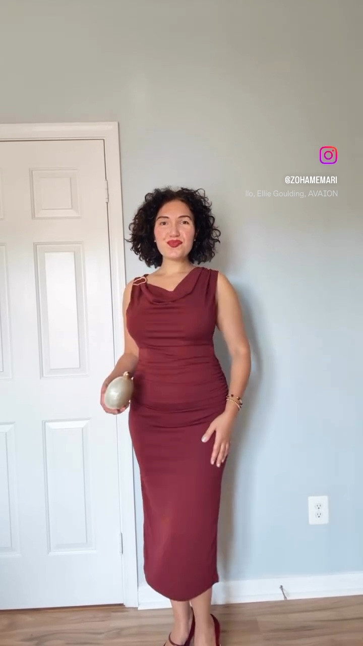 Fall dress, burgundy dress, h&m, fall outfit, date night 

#LTKFindsUnder50 #LTKStyleTip