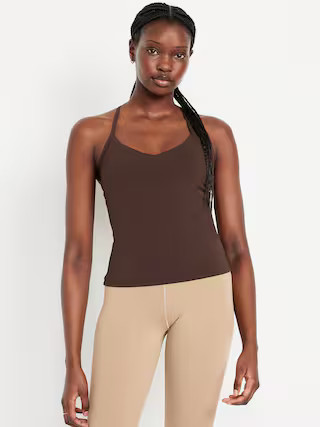 StudioSmooth Racerback Support Top | Old Navy (US)