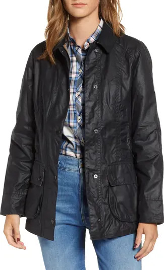 Barbour Beadnell Waxed Cotton Jacket | Nordstrom | Nordstrom