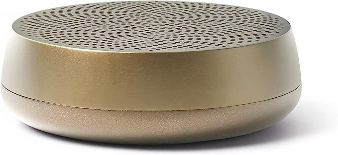 Lexon Mino L - 5W Pairable Bluetooth Speaker, Rechargeable, Hands-Free, USB-C - Aluminium/Gold | Amazon (US)