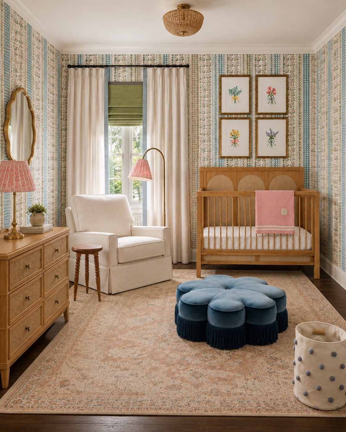 A colorful girls nursery design!

#LTKdayinmylife #LTKHome #LTKBaby