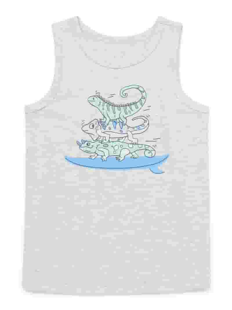 Garanimals Toddler Boys Graphic Jersey Tank Top, Sizes 18M-5T | Walmart (US)