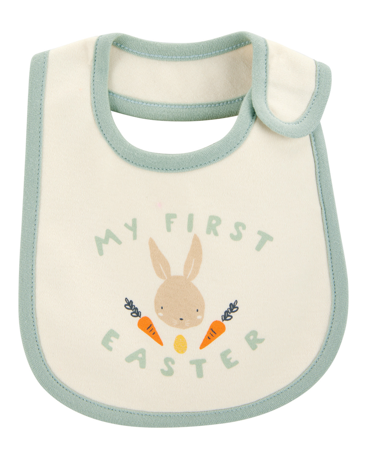 Baby My First Easter Teething Bib - Cream | Carter's Inc